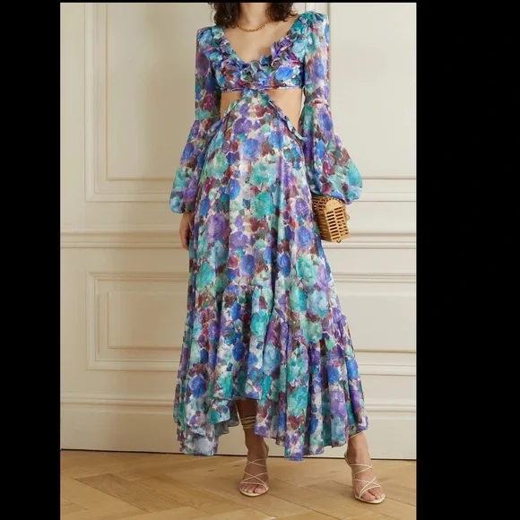 patbo dress Papillon Tulle LONG Dress